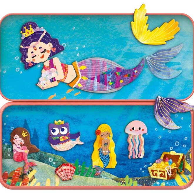 MierEdu Magnetic puzzle box Mermaids