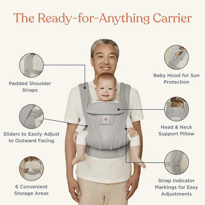 Ergobaby - Omni Deluxe All in one - Natural beige