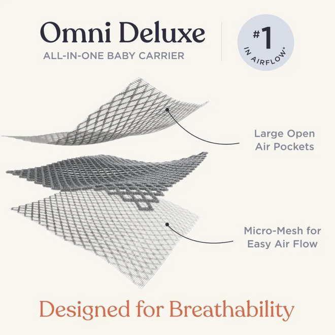 Ergobaby - Omni Deluxe All in one - Natural beige