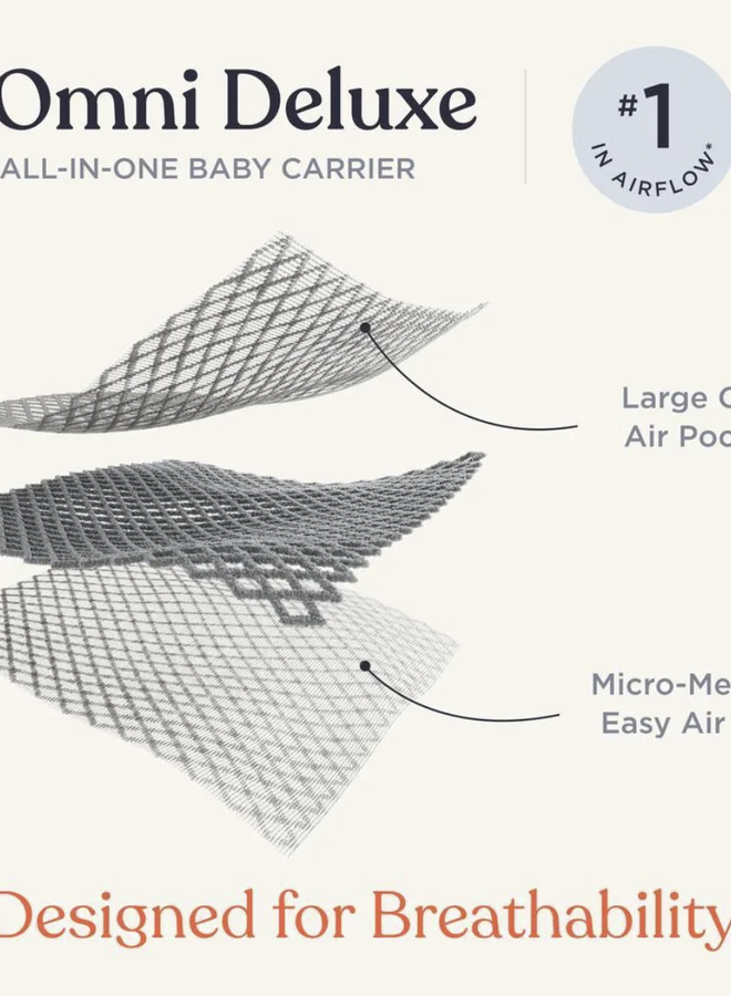 Ergobaby - Omni Deluxe All in one - Natural beige