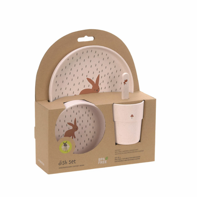 Lässig - Dish Set Little Forest Rabbit