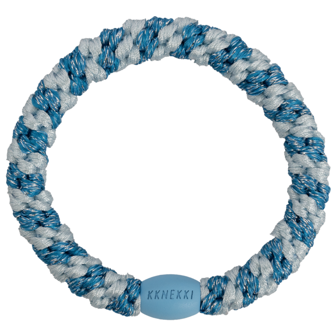 KKNEKKI Stripe baby blue glitter