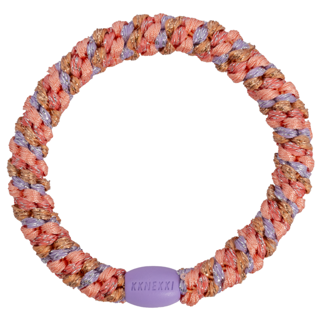 KKNEKKI Mix coral dusty lavender glitter