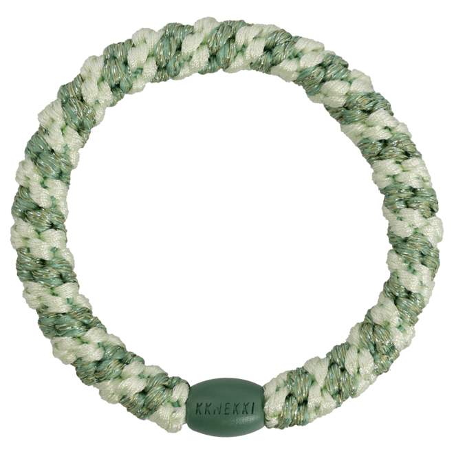 KKNEKKI Stripe mint pistacio glitter