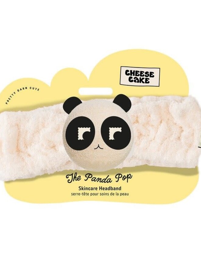 Upper Canada - Cheesecake spa headband Panda