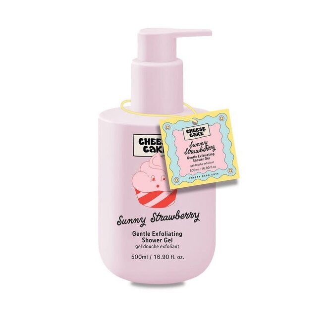 Upper Canada - Cheesecake Gentle Exfoliating Shower Gel - Strawberry