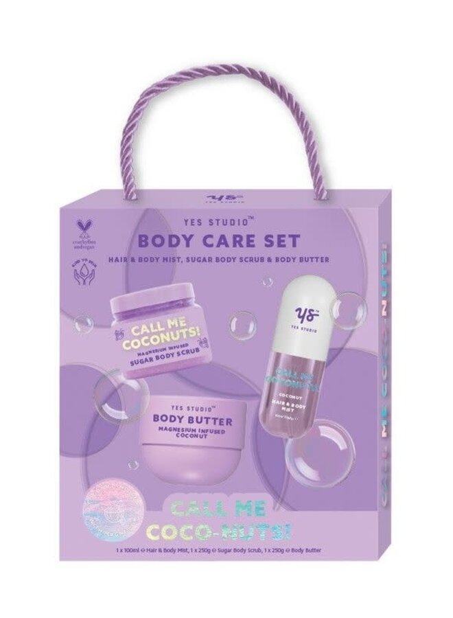 Upper Canada - Yes Studio Body Care Gift Set - Call Me Coconuts