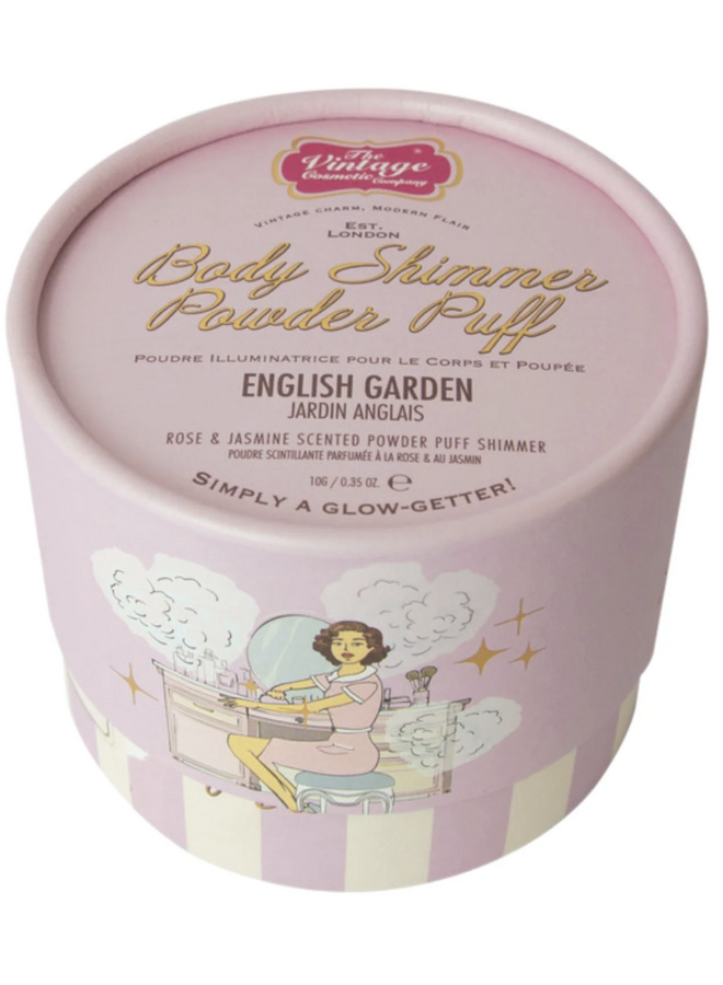 Upper Canada - Vintage Cosmetics Powder Puff & Body Shimmer
