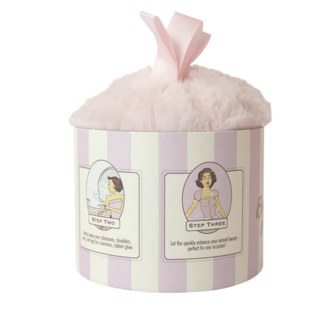 Upper Canada - Vintage Cosmetics Powder Puff & Body Shimmer