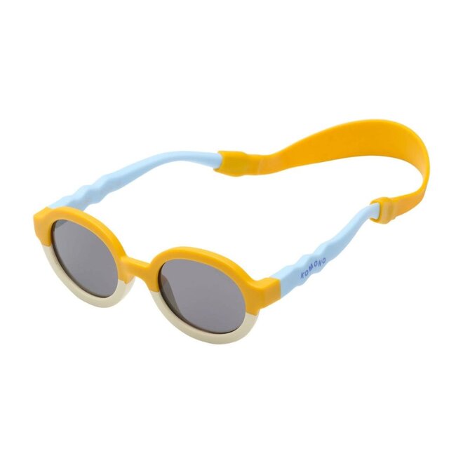KOMONO - Sunglasses KIDDOS (1-2Y) - Lemon triplets