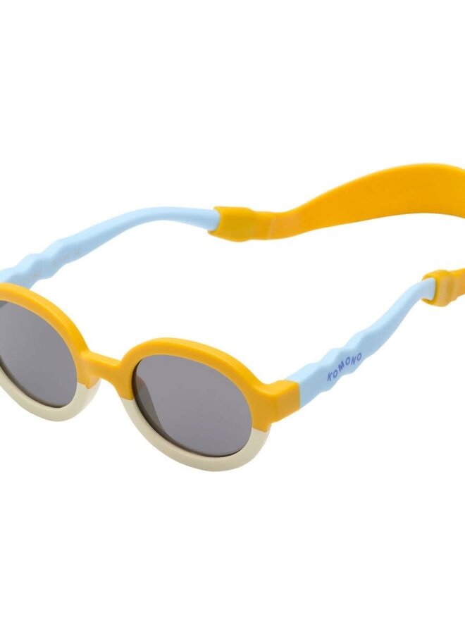 KOMONO - Sunglasses KIDDOS (1-2Y) - Lemon triplets