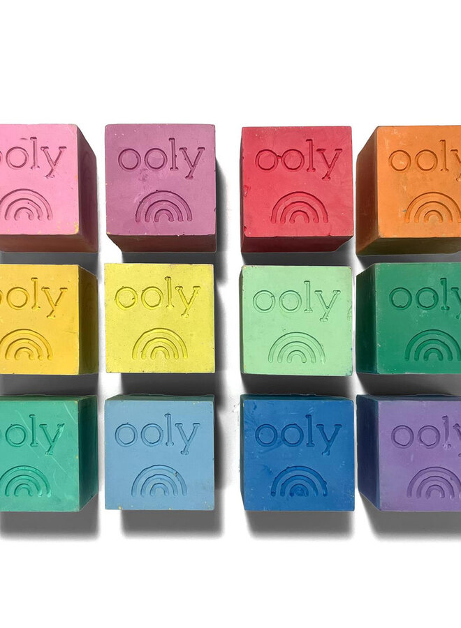 Ooly Chalk O Rama Sidewalk Chalk- set of 12