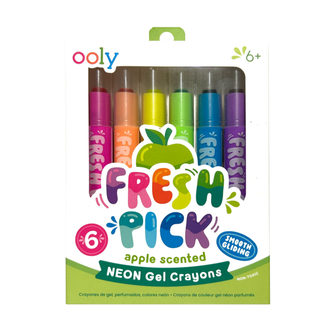 Ooly – Fresh Pick Scented Neon Gel Crayons