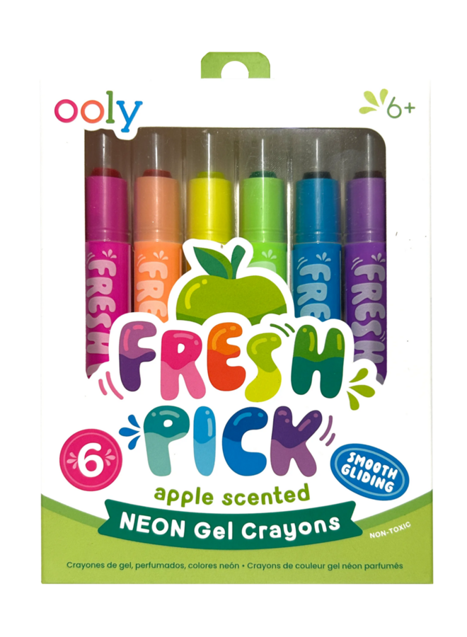 Ooly – Neon gelkrijtjes met Frisse geur
