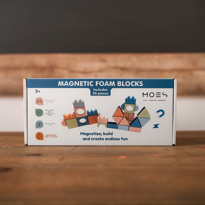Moes - Magnetic foam blocks
