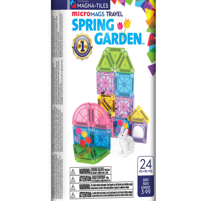 Magna Tiles - Micro Mags travel Spring garden
