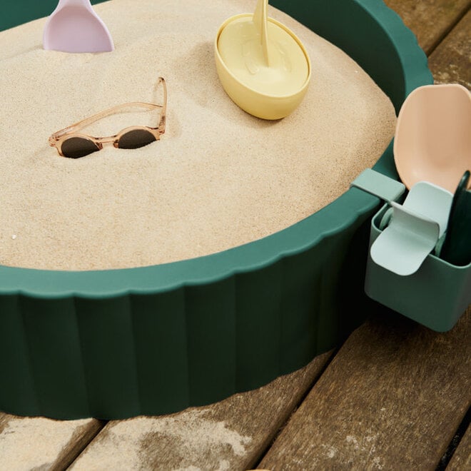 Liewood - Saul Sandpit Garden green / Sandy
