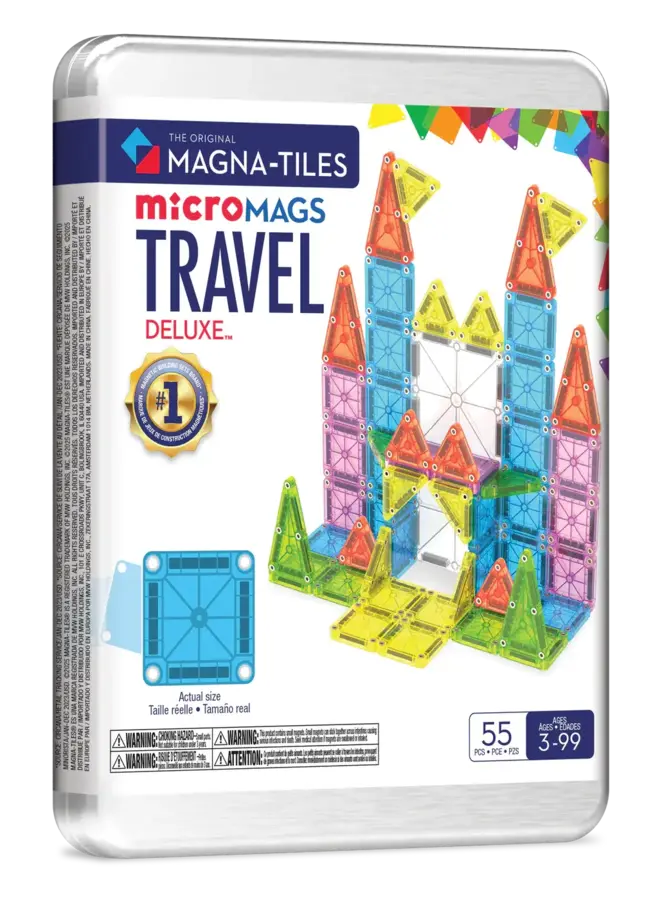 Magna Tiles - Travel set deluxe (55 pieces)