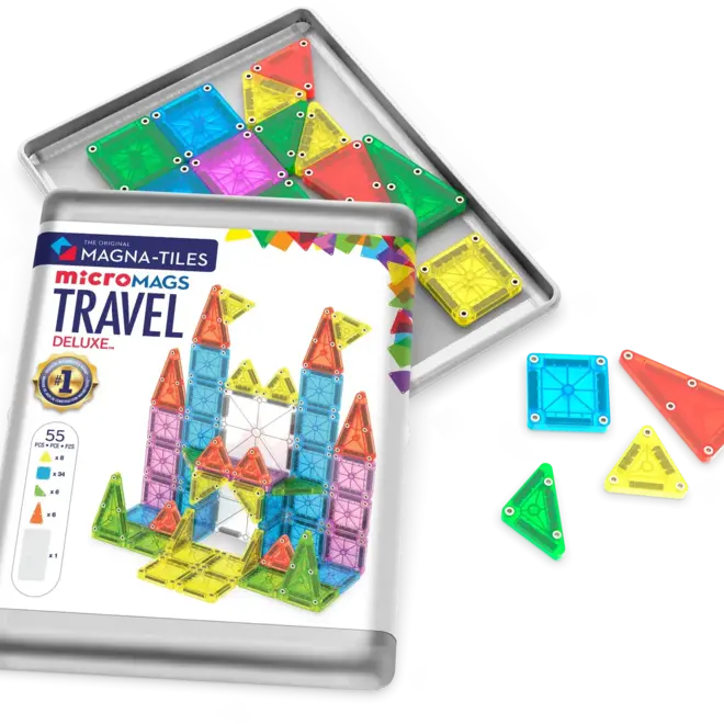 Magna Tiles - Travel set deluxe (55 pieces)