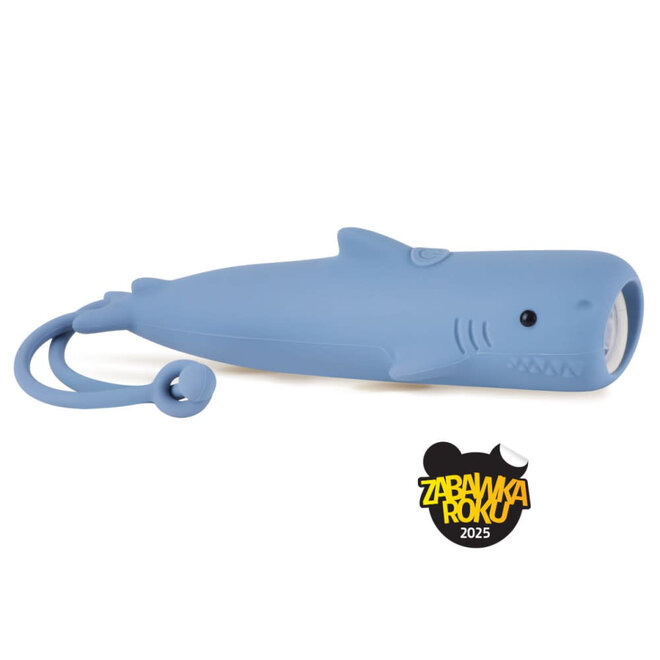 Rabbit & Friends - Shark blue flashlight