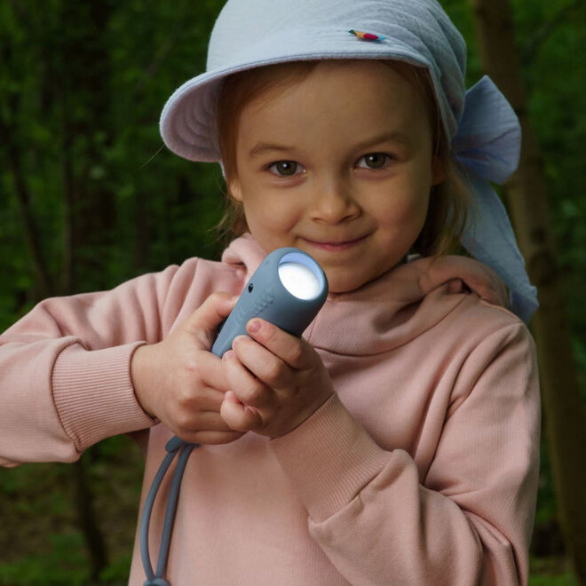 Rabbit & Friends - Shark blue flashlight