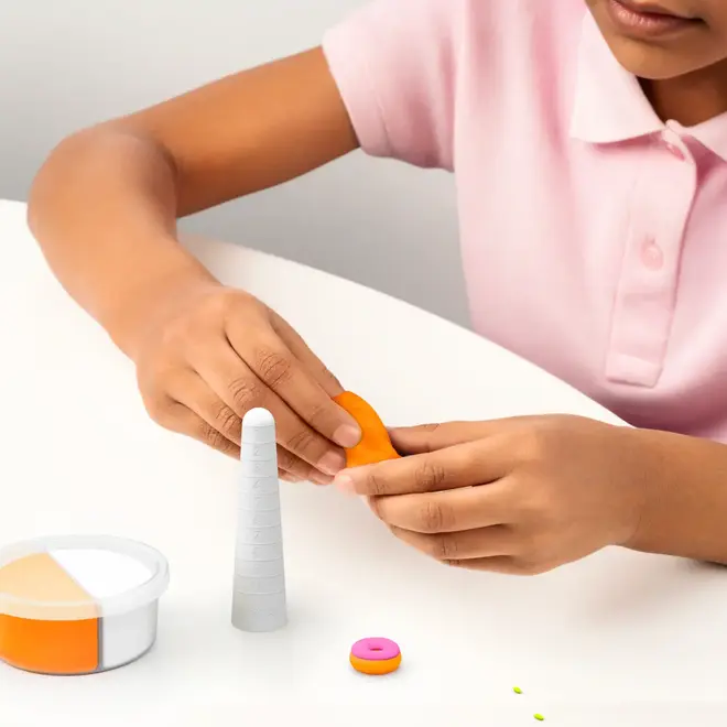 Hey Clay - Air dry clay Bijoux rings - candy (3 cans)