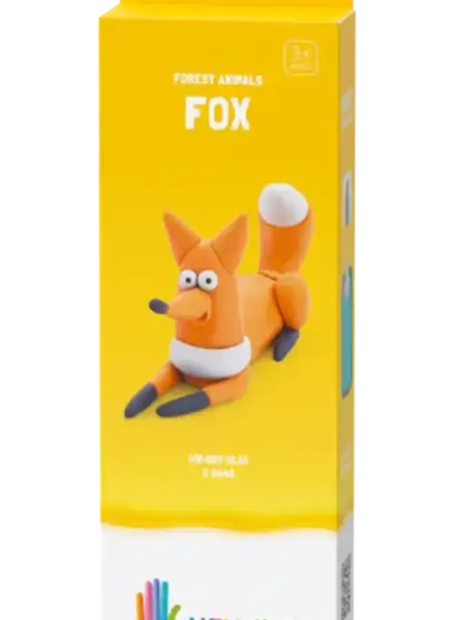 Hey Clay - Air dry clay Forest fox (3 cans)