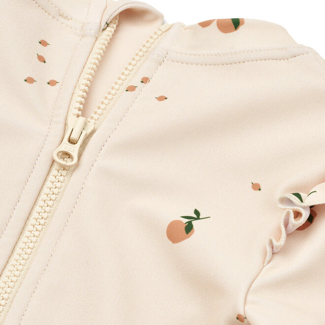 Liewood - Sille Baby Printed Swimsuit Peach