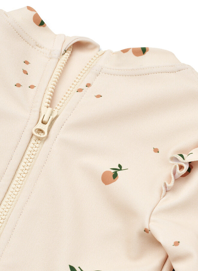 Liewood - Sille Baby Printed Swimsuit Peach