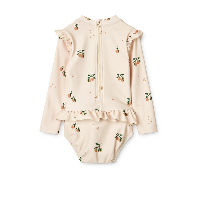 Liewood - Sille Baby Printed Swimsuit Peach