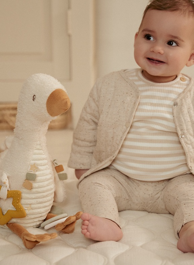 Little Dutch - Activiteitenknuffel Little Goose