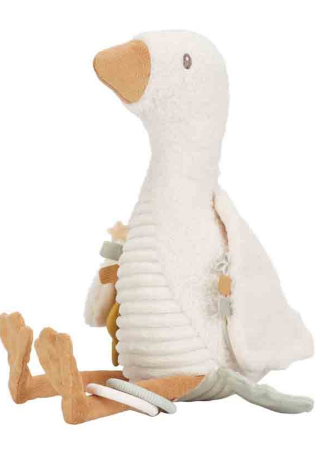 Little Dutch - Activiteitenknuffel Little Goose