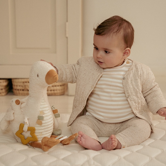 Little Dutch - Activiteitenknuffel Little Goose