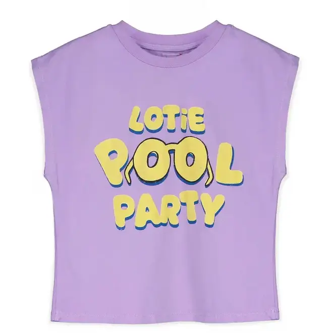Lötiekids - Sleeveless t-shirt Pool party/Mauve
