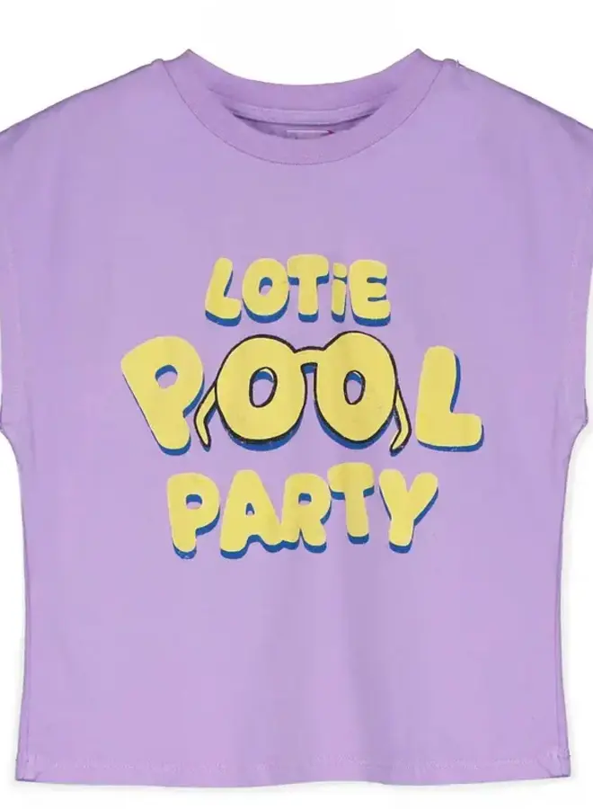 Lötiekids - Sleeveless t-shirt Pool party/Mauve