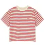 Lötiekids - Wide fit t-shirt Stripes/Off white