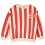 Lötiekids - Sweatshirt Red stripes/Off white