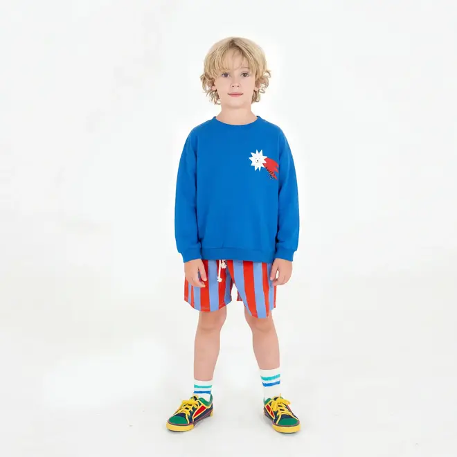 Lötiekids - Sweatshirt Small lucky star/Royal blue