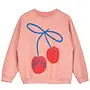 Lötiekids - Sweatshirt Cherries/Clay pink