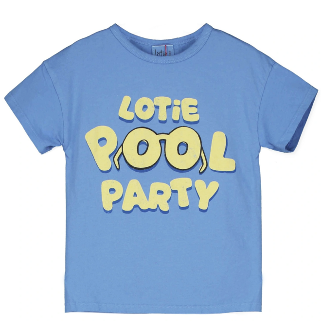 Lötiekids - T-shirt Pool party/Baja blue