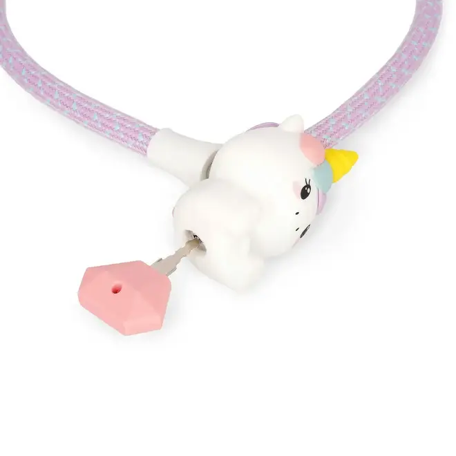 Legami - Bike lock with key - Unicorn