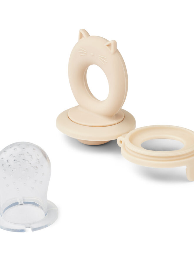 Liewood - Miranda Food Feeder 2-Pack Tuscany rose / Apple blossom