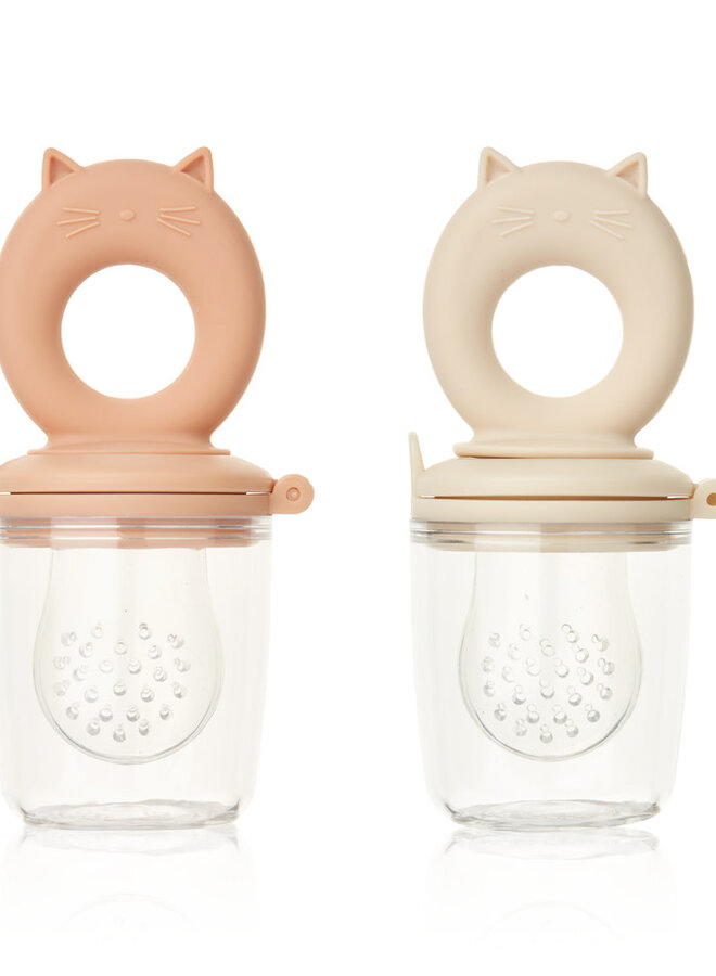 Liewood - Miranda Food Feeder 2-Pack Tuscany rose / Apple blossom