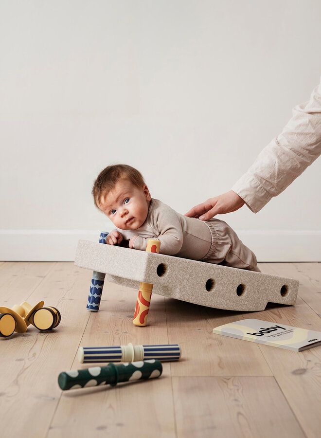 MODU - Activity Toy - BabySet Sand Grey / Honey Yellow