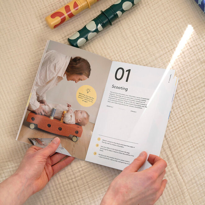 MODU - Activity Toy - BabySet Sand Grey / Honey Yellow