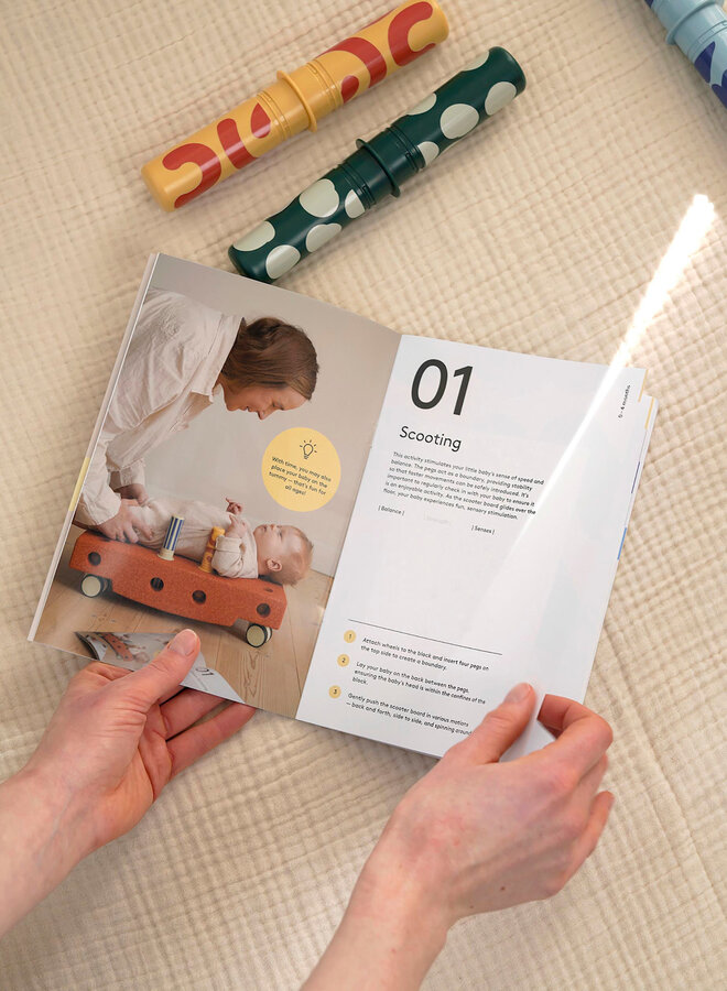 MODU - Activity Toy - BabySet Sand Grey / Honey Yellow