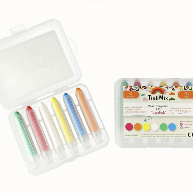 Tix & Mix - Crayons lipstick (set of 6)