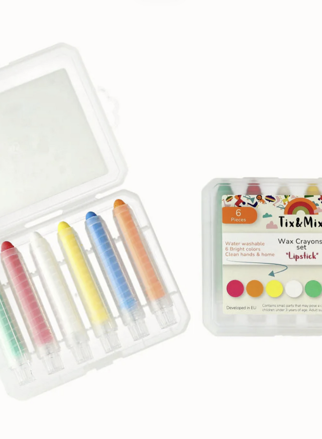 Tix & Mix - Crayons lipstick (set of 6)