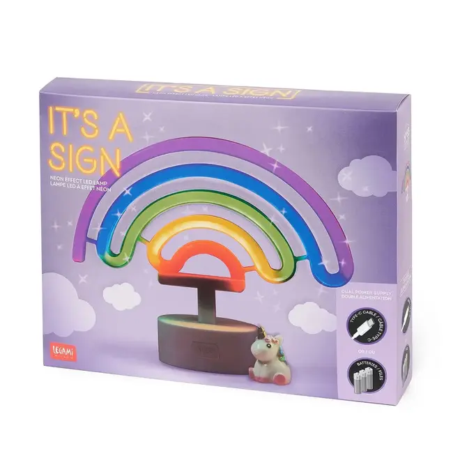 It's a sign - neon - Led lamp - rainbow