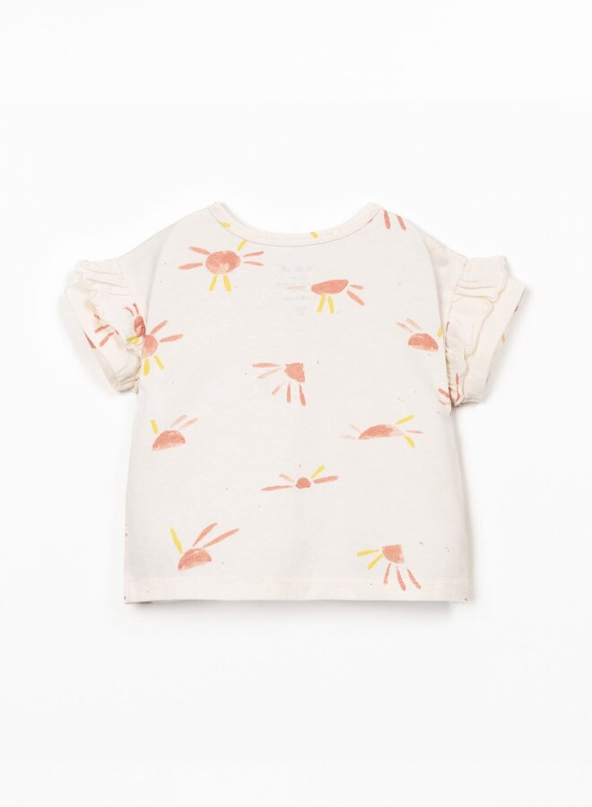 Play Up - Sun printed t-shirt Bio resin